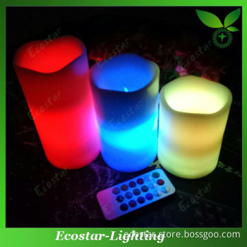 Ivory LED Flameless Candles with Remote Controller